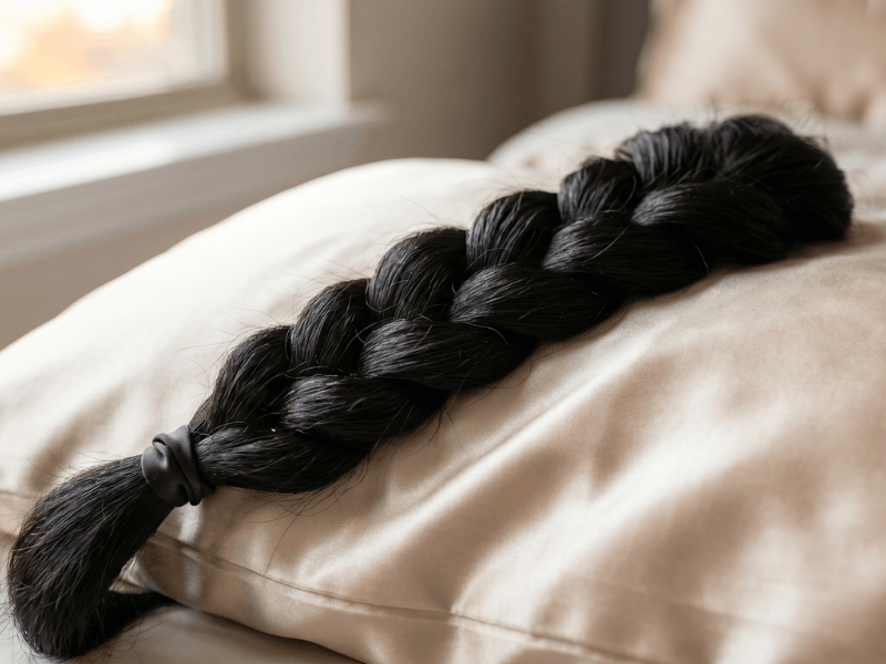 revive dry human hair extensions